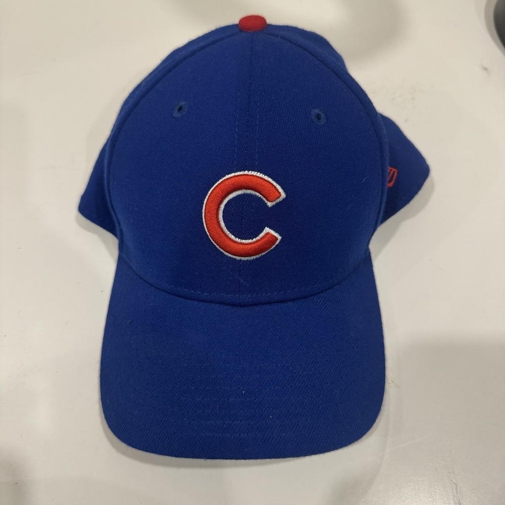 Chicago Cubs New Era Genuine Merchandise Snapback Cap Men's Medium-Large.